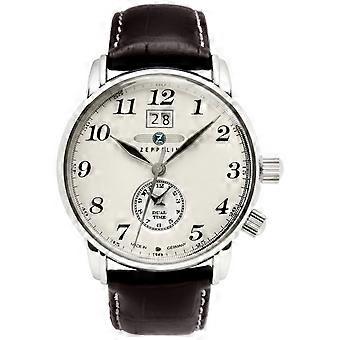 Zeppelin LZ127 Graf Zeppelin Dual Time 7644-5 + BOX miesten kello fi