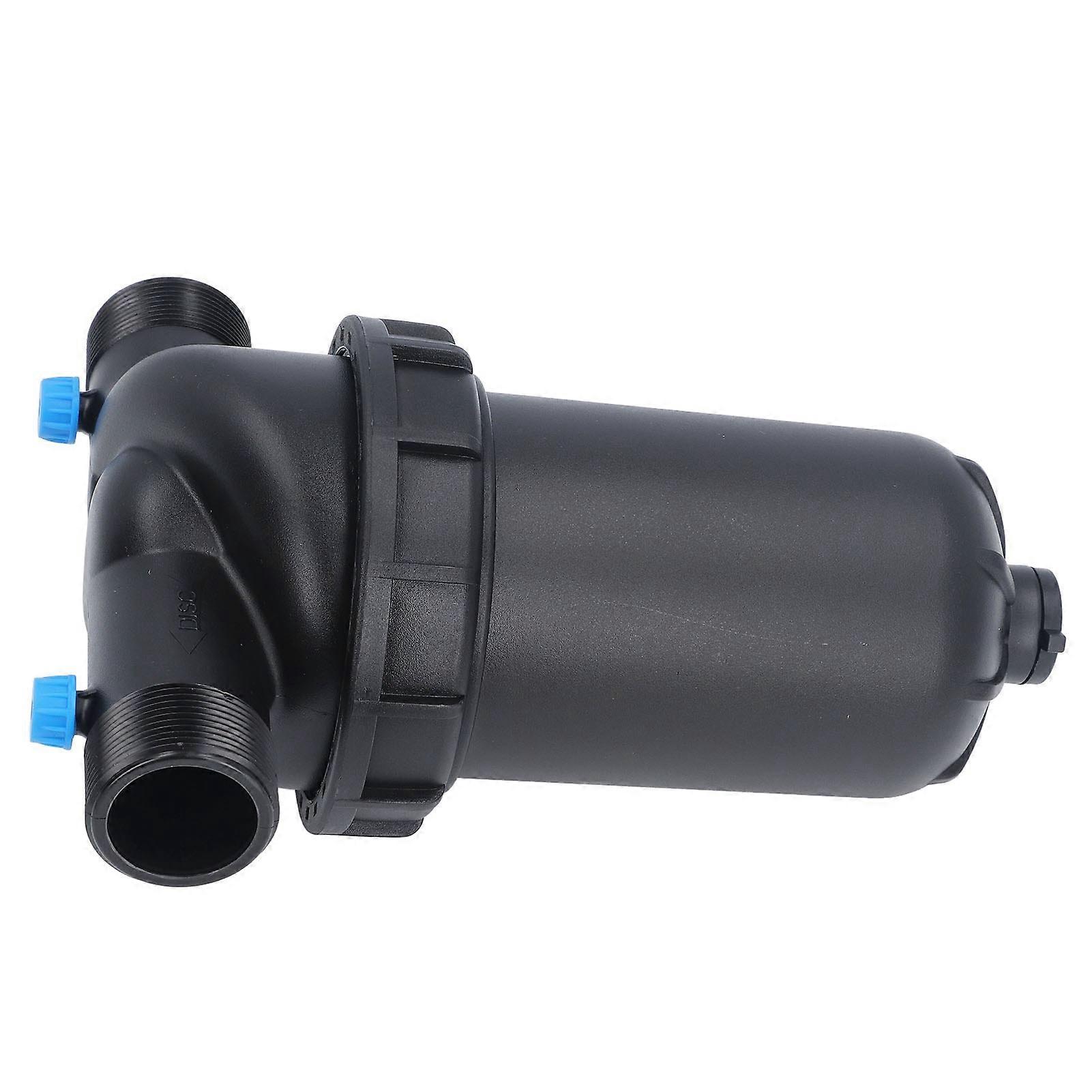 Irrigation Filter T Type Drip Irrigation Filter UV Resistant Gardening Agriculture Filter Micro Spray Technology 1.5in Disc Filter 