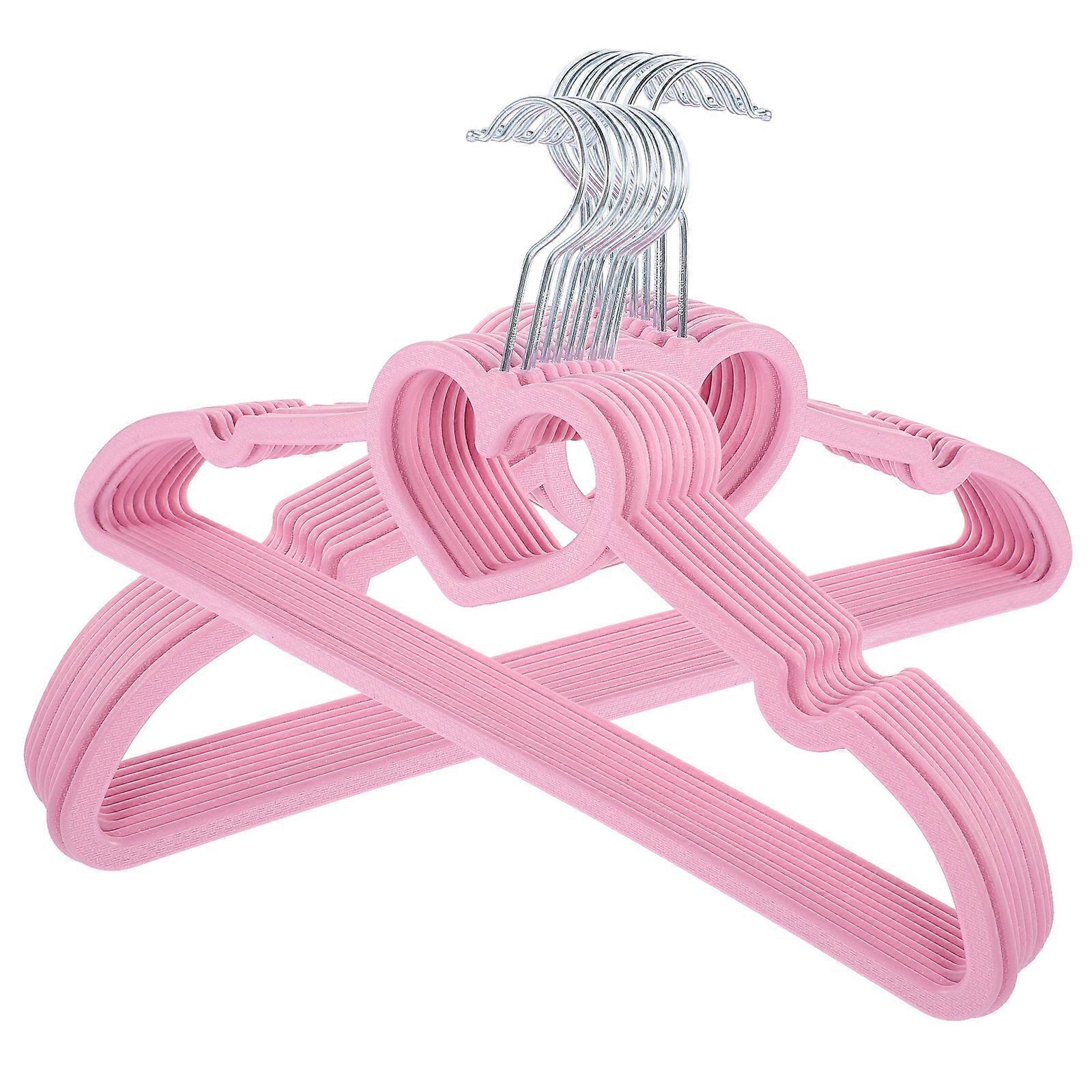ABS Heart Design Hangers, Maintain Clothes in Pristine Condition, Elegant Appearance