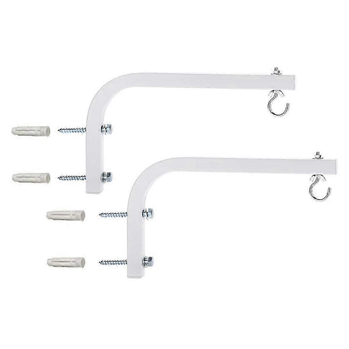 90 Degrees Projector Screen Wall Mount L-Brackets Adjustable Mount