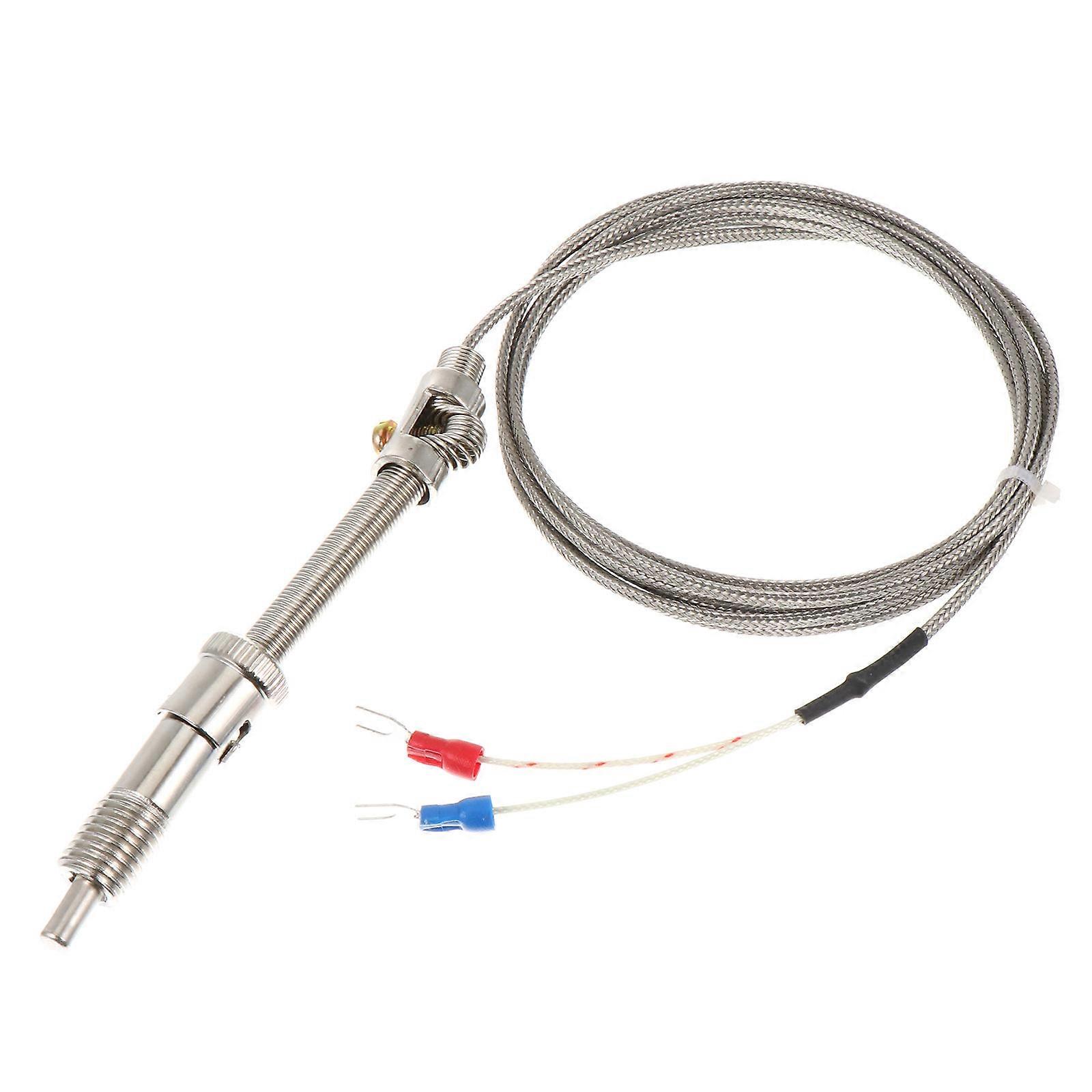 Thermocouple Sensors Probe Cable Remote Measuring 2m Measurement 1Pack