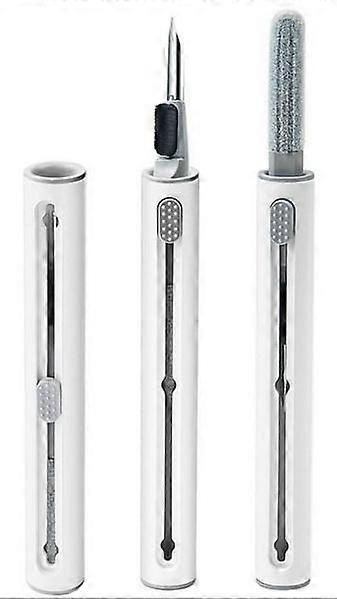 Bluetooth headset cleaning brush digital multi-function cleaning set - color: white pearlescent bag