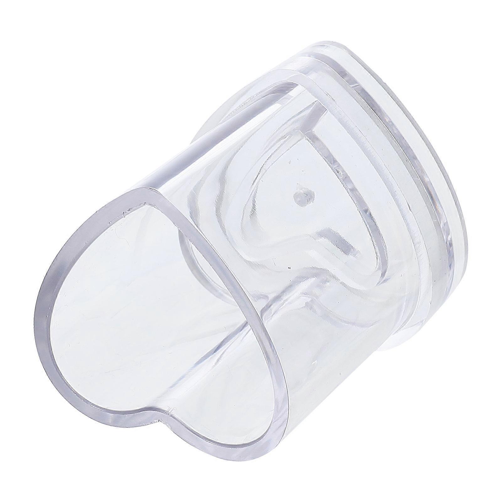 Transparent PP Candle Making Mold for DIY Use Compact Size 3D Heart Shaped Mold for Scented Candles