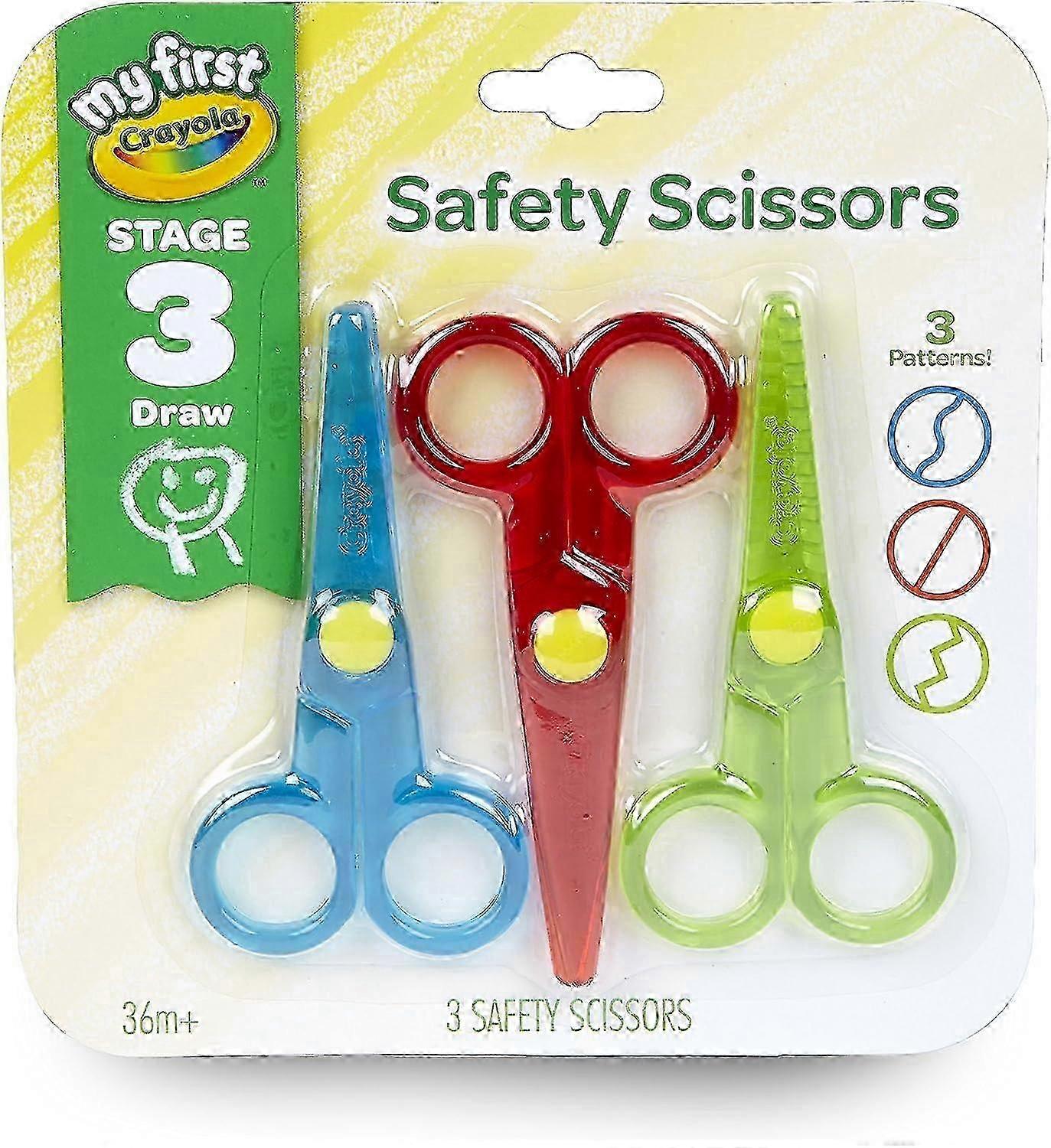 Säkerhetssax, Småbarnskonsttillbehör, 3ct