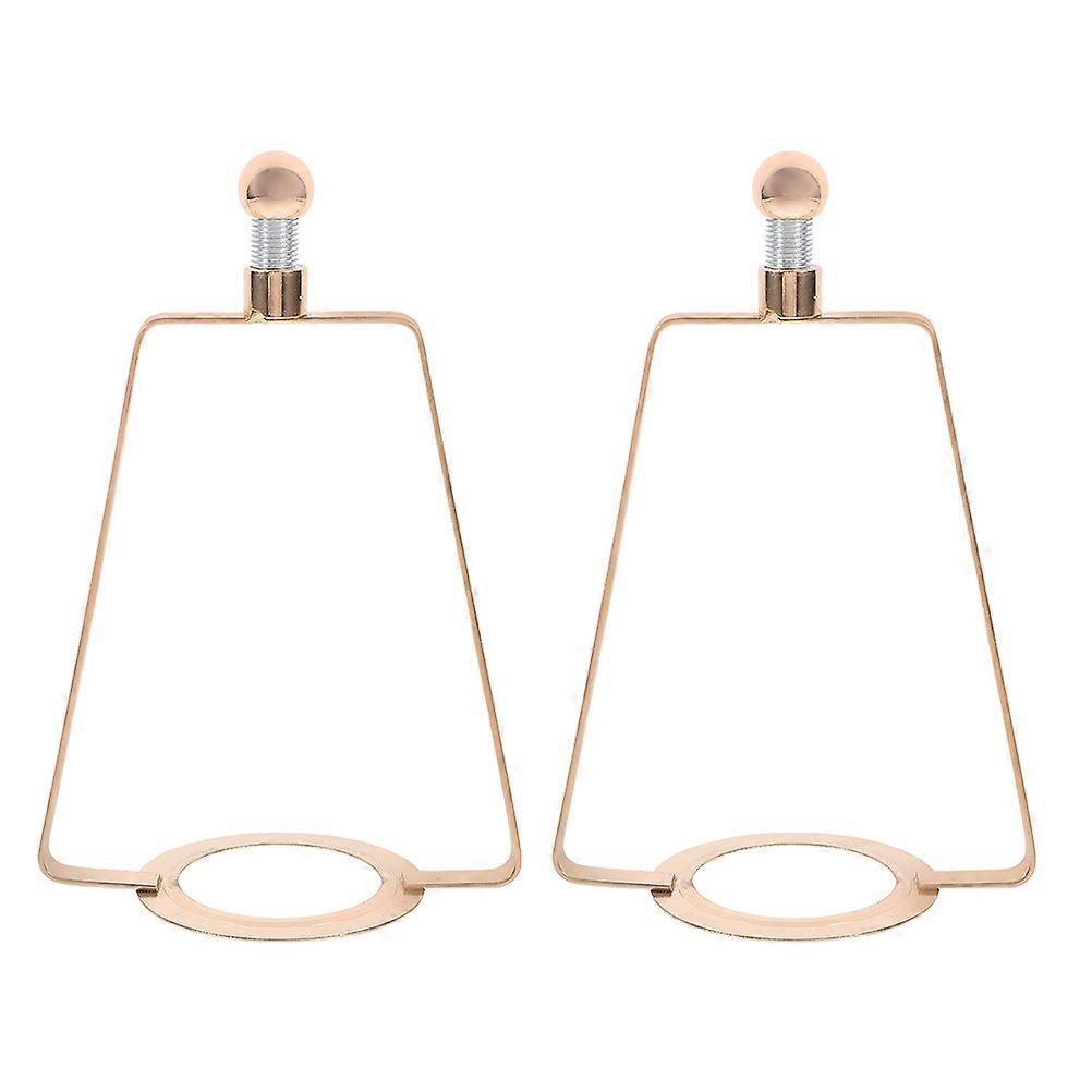 Bulb Light Clips Lampshade Harp Versatile Design Coffee Shop 2Pcs