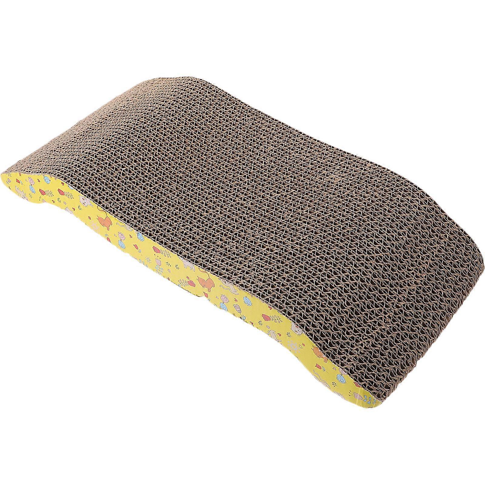 Bogenbrücke Wellpappe Cat Scratcher Seize Scratch Pad Katzenminze Bett