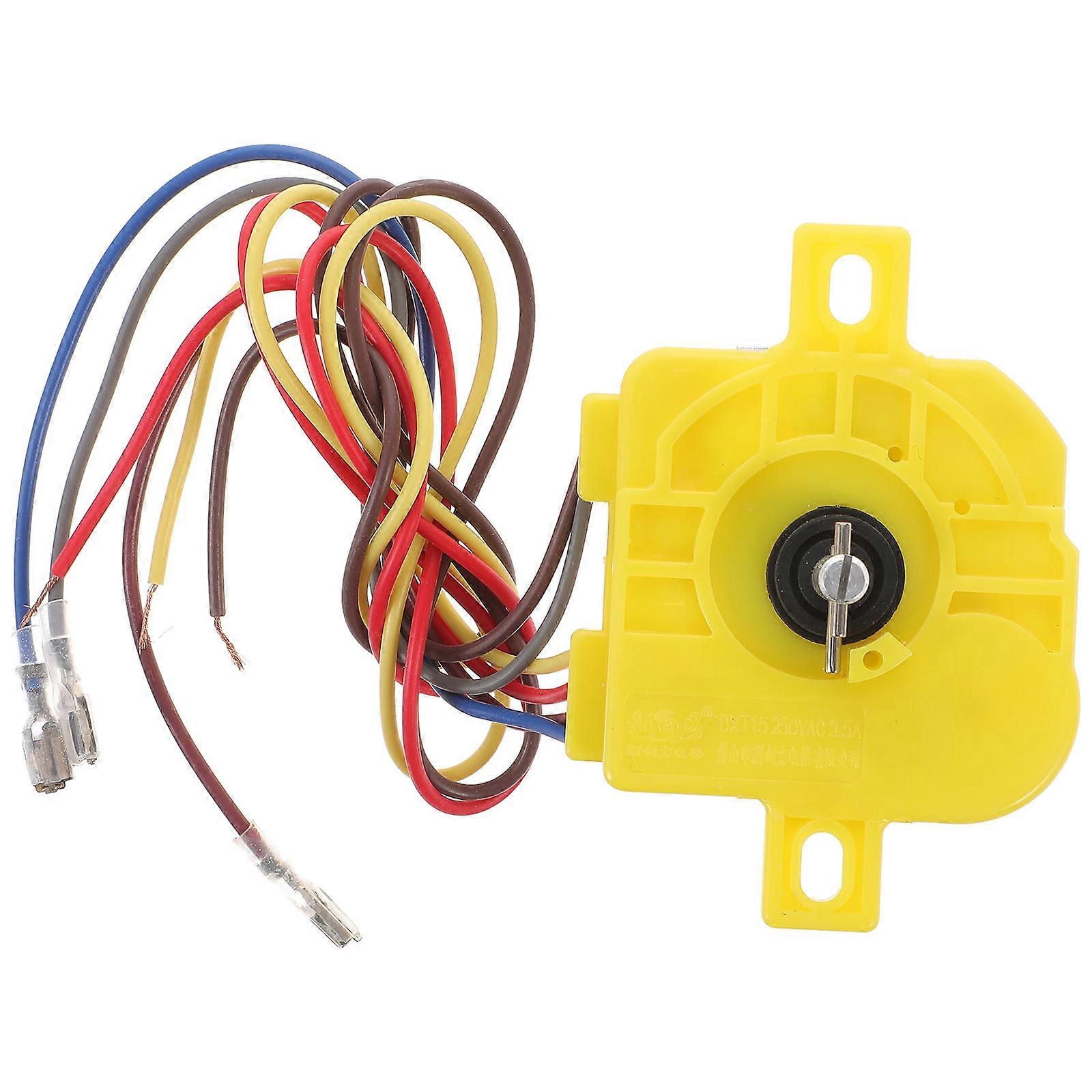 Timer Unit for Clothes Washer Washing Machine Part Multi Color Rubber Material Washing Timer Switch 1Pcs