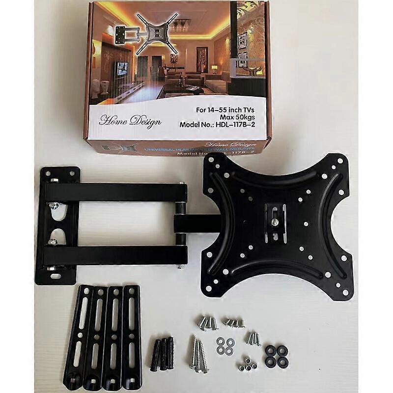 32-55\" Adjustable Wall Mount Bracket TMX200 Rotating TV Mount with Level (14-43 inch SS117B-2)