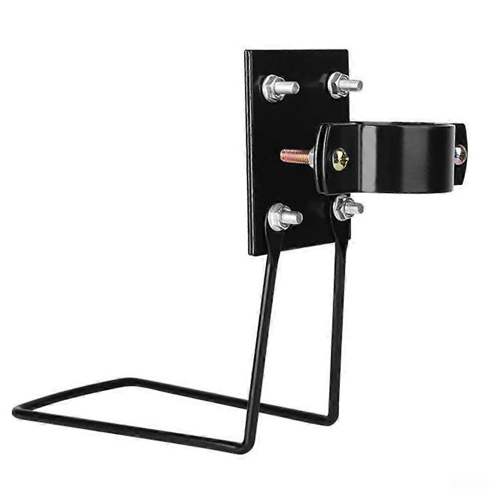 Bicycle front basket holder for ebike and scooter, adjustable for different tube sizes M with L bracket