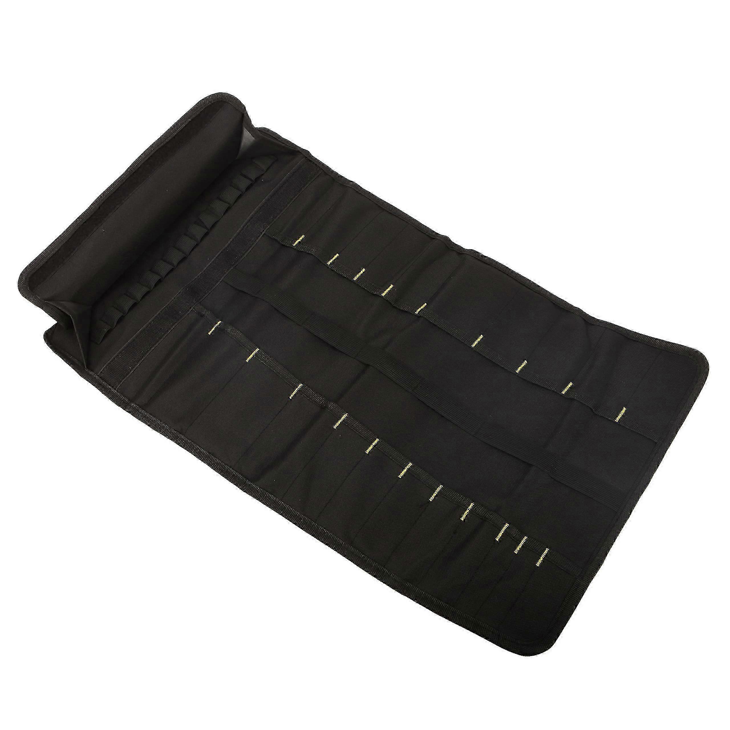 Canvas Tool Roll Organizer for Mechanics with 22 Slots