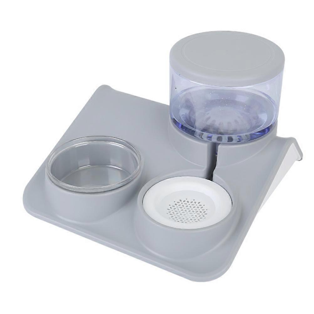 Dog Water Bowl Cat Dog Eating Bowl Anti-overturning Home Use 32x30cm 1Set