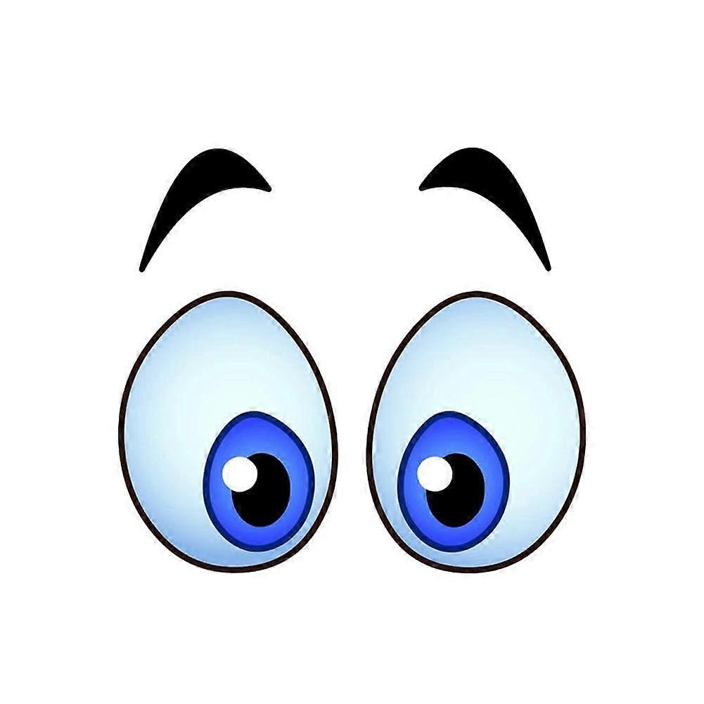 Eye Sticker for Robots - Waterproof Cartoon Eye Design for Robot Mowers and Vacuum Cleaners, Fun Customization Accessory