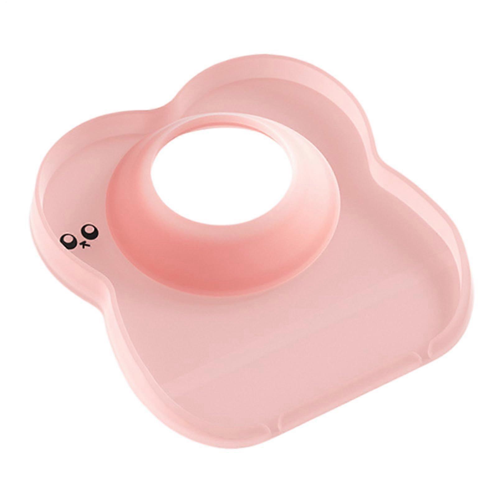 Sink Splash Guard Silicone Draining Mat With Soap Holder And Drain Organizer For Countertop Sponge Rose