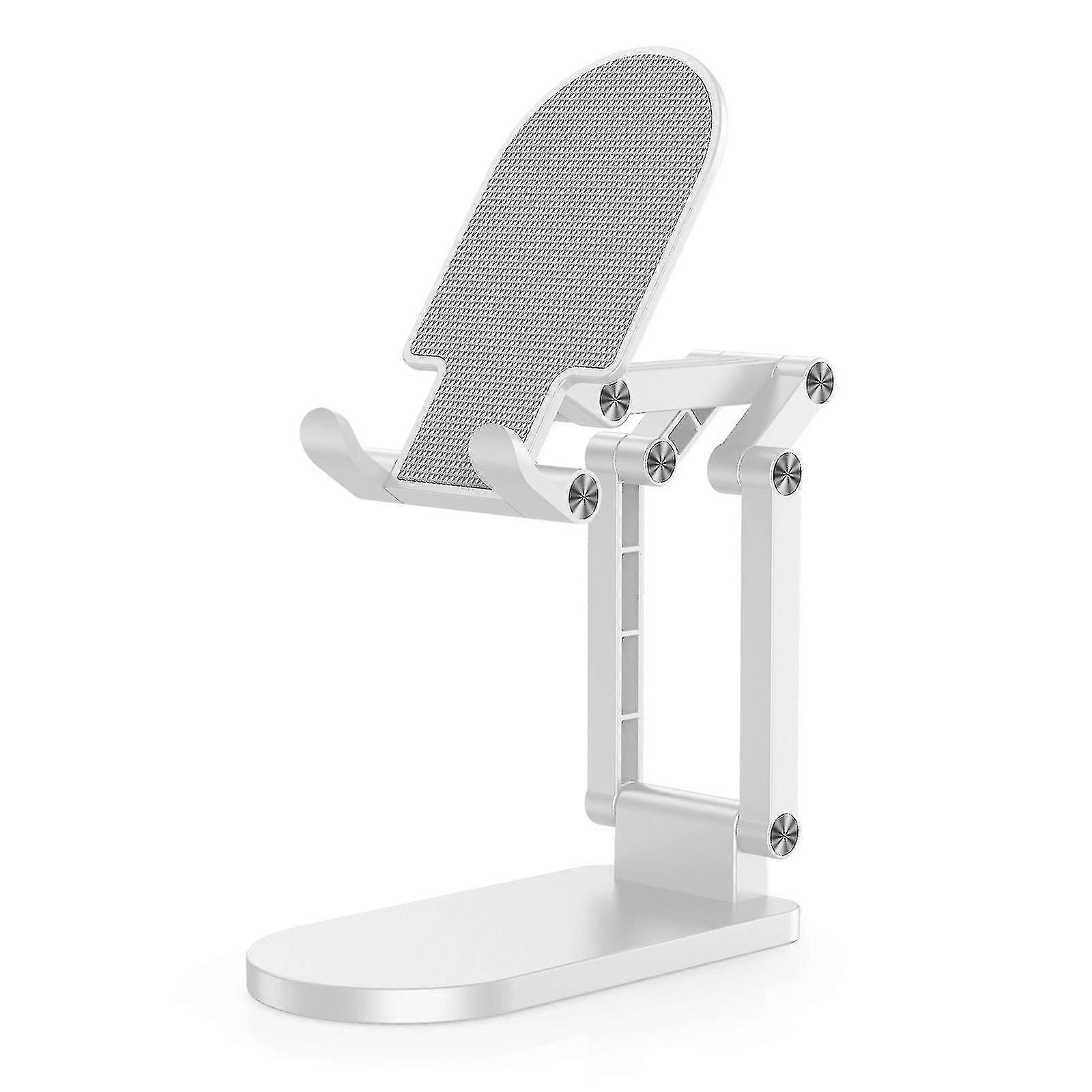 Folding Adjustable Tablet Pad Riser Rack Desktop Phone Holder Compatible With Various Tablets