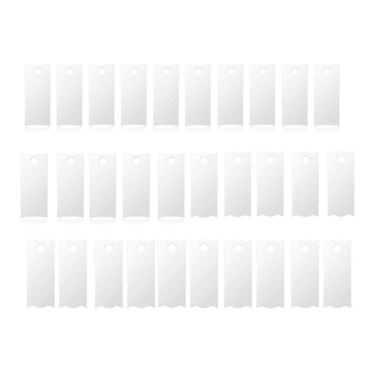 30PCS Sublimation Acrylic Name Plates Holder for 40 OZ Style B