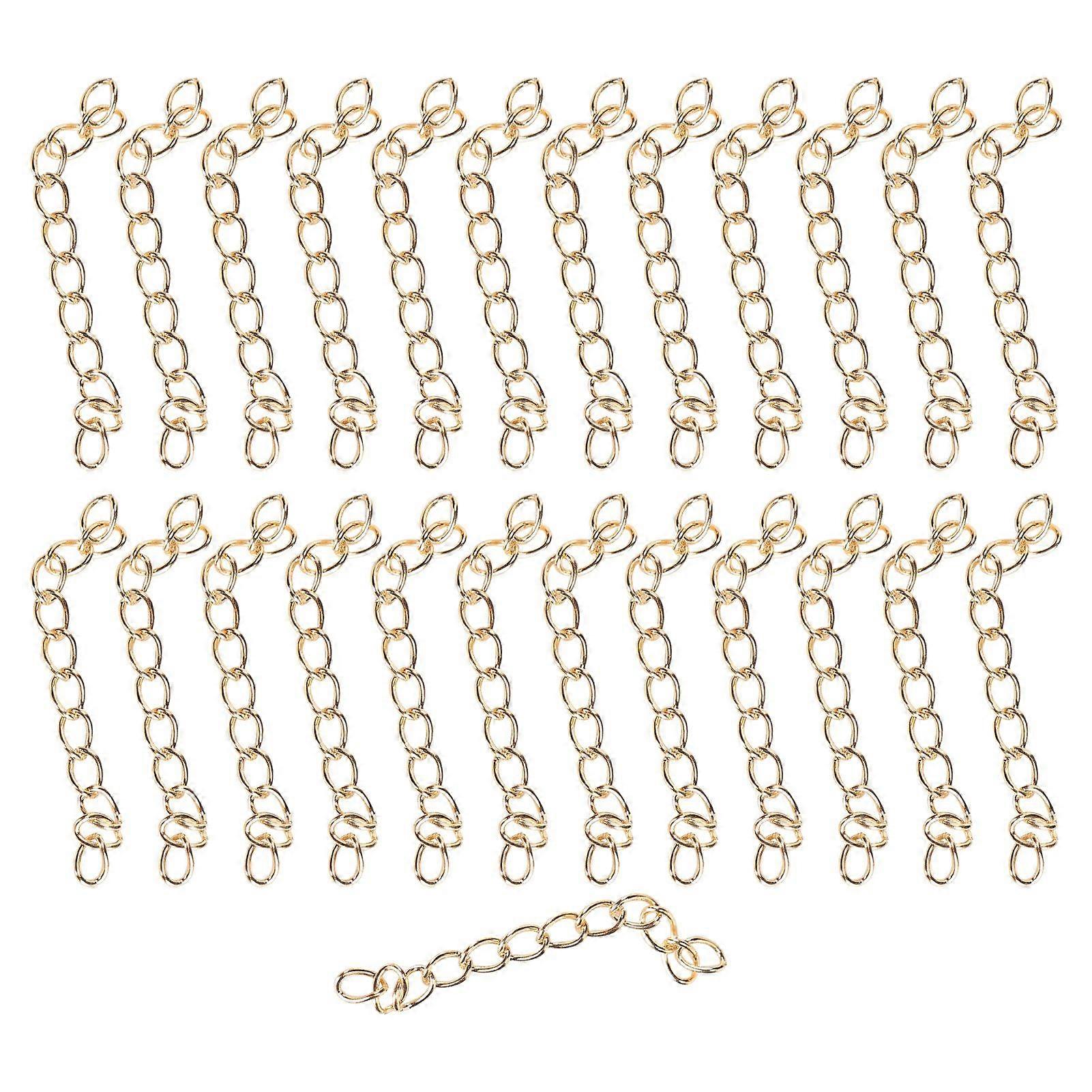 2025 Último Modelo 25Pcs Corrente de Extensão de Joias 5cm Extensor de Cauda para