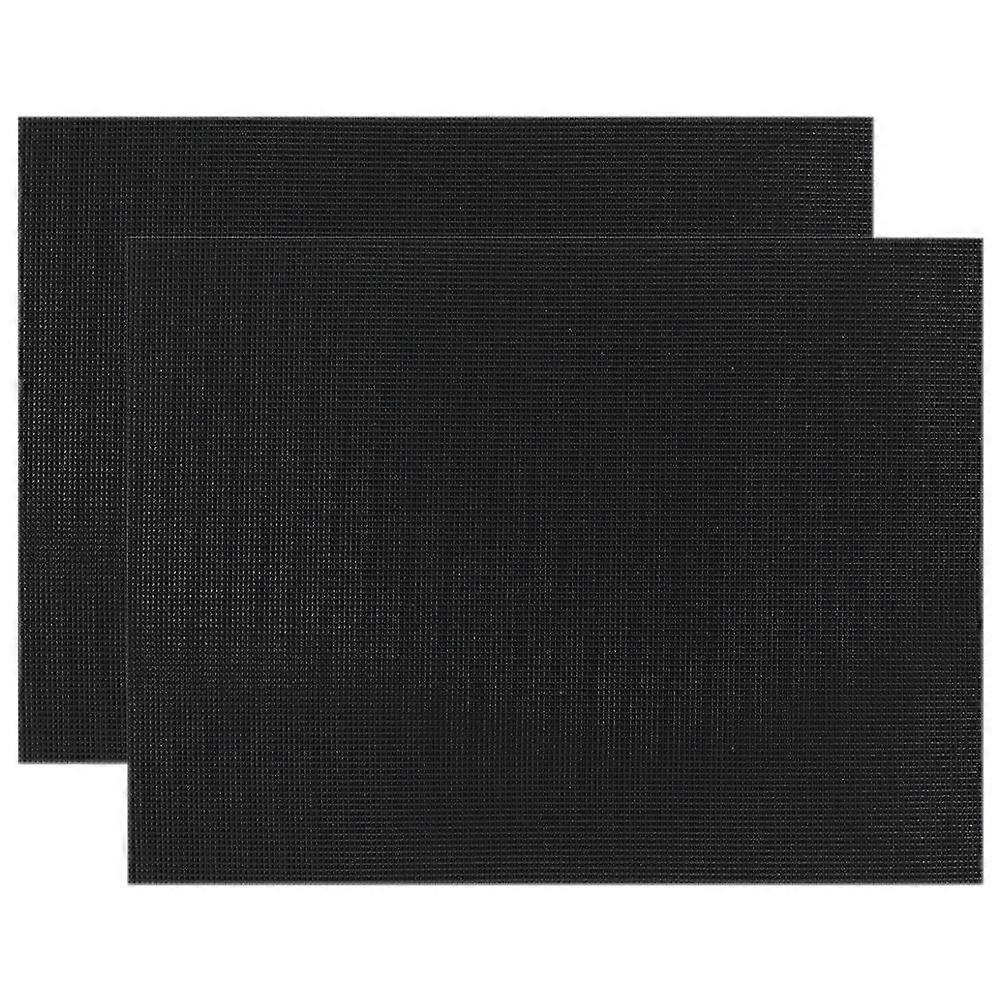 Sponge Filters Foam Material Anti Slip And Shock Absorbing Fish Tank Bottom Tray 15.72X11.79X0.24IN 2Pcs