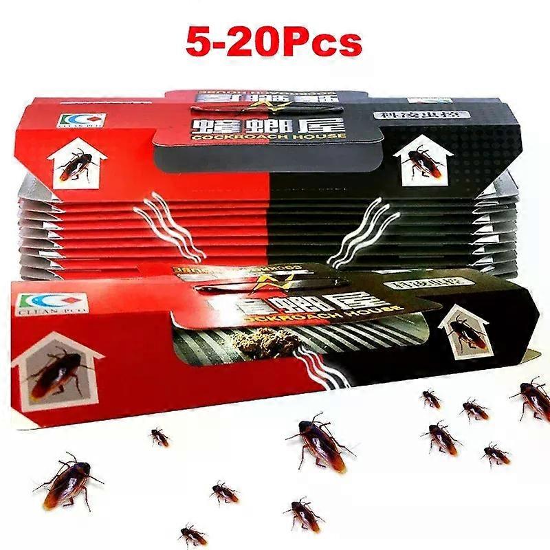 Stand House Roach Killer Bug Insect Net Bait Roach Busters Sterk Sticky Catcher Trap Kjøkken Bad Toalett