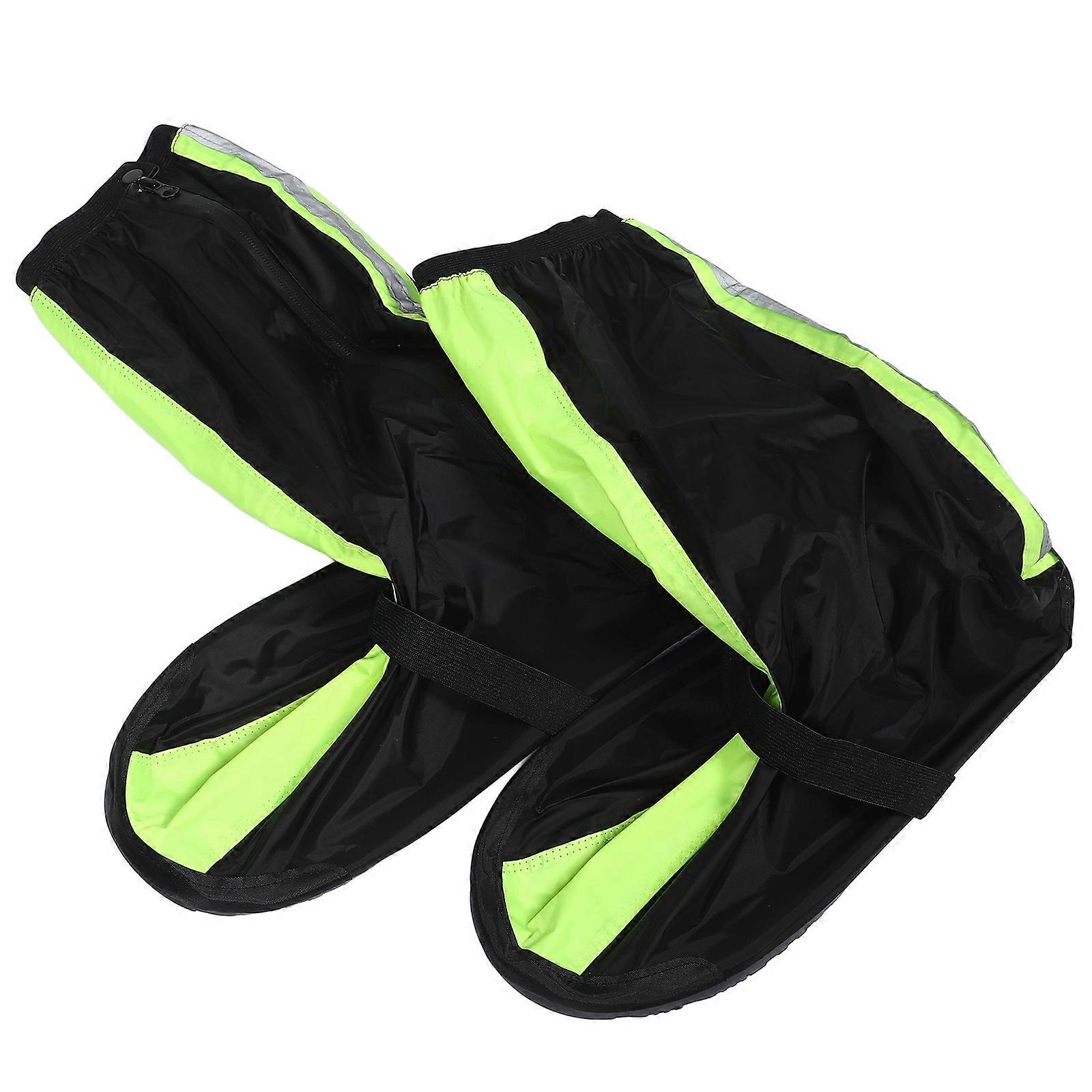 Shoes Protector Cycling Design Rain Boot Cover For Outdoor Activities -Resistant 1Pair