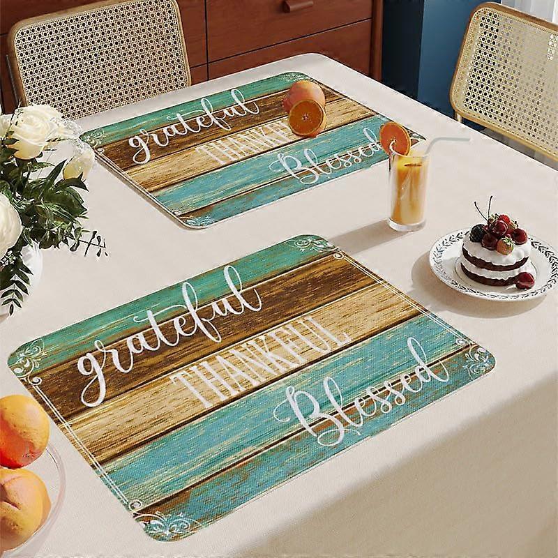 8-Piece Set Of Textured PVC Placemats, Heat-Resistant, Insulated, Dirt-Repellent, Non-Slip Dining Mats (Set 6)