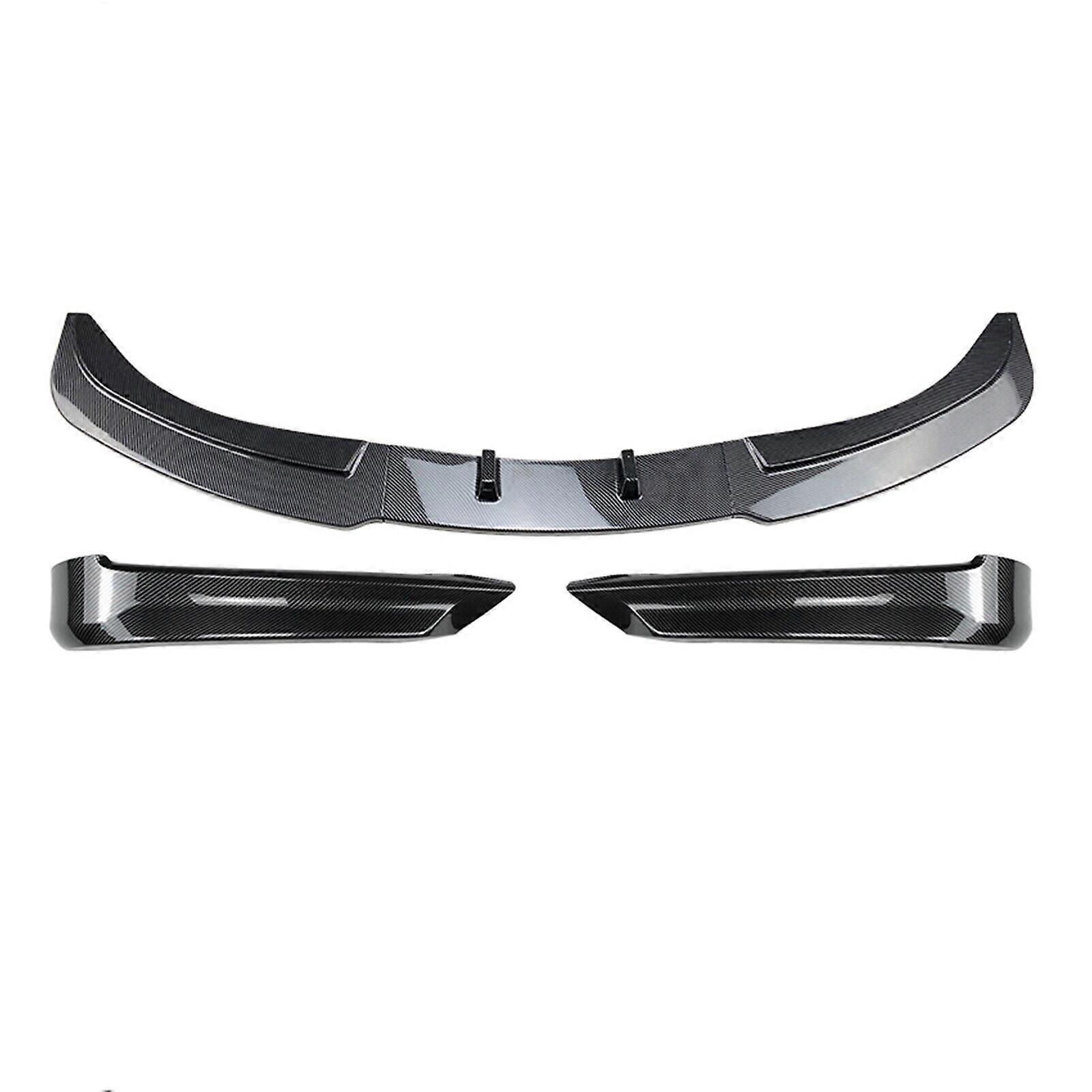 Fits Bmw 3 Series E90 E91 05-08 Cb Style Front Bumper Spoiler Lip + Side Cover