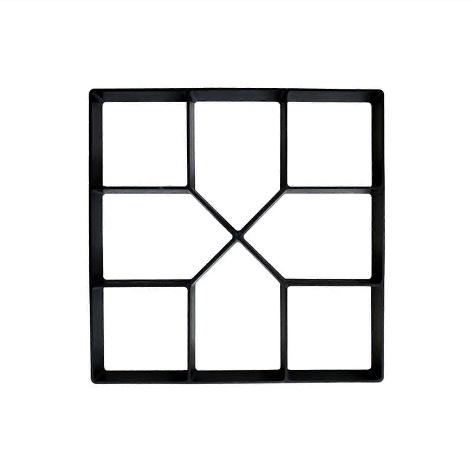 Paver Molds for Manual Paving, DIY Plastic Garden Stone Molds, Cement Brick Concrete Pathway Form, Color B