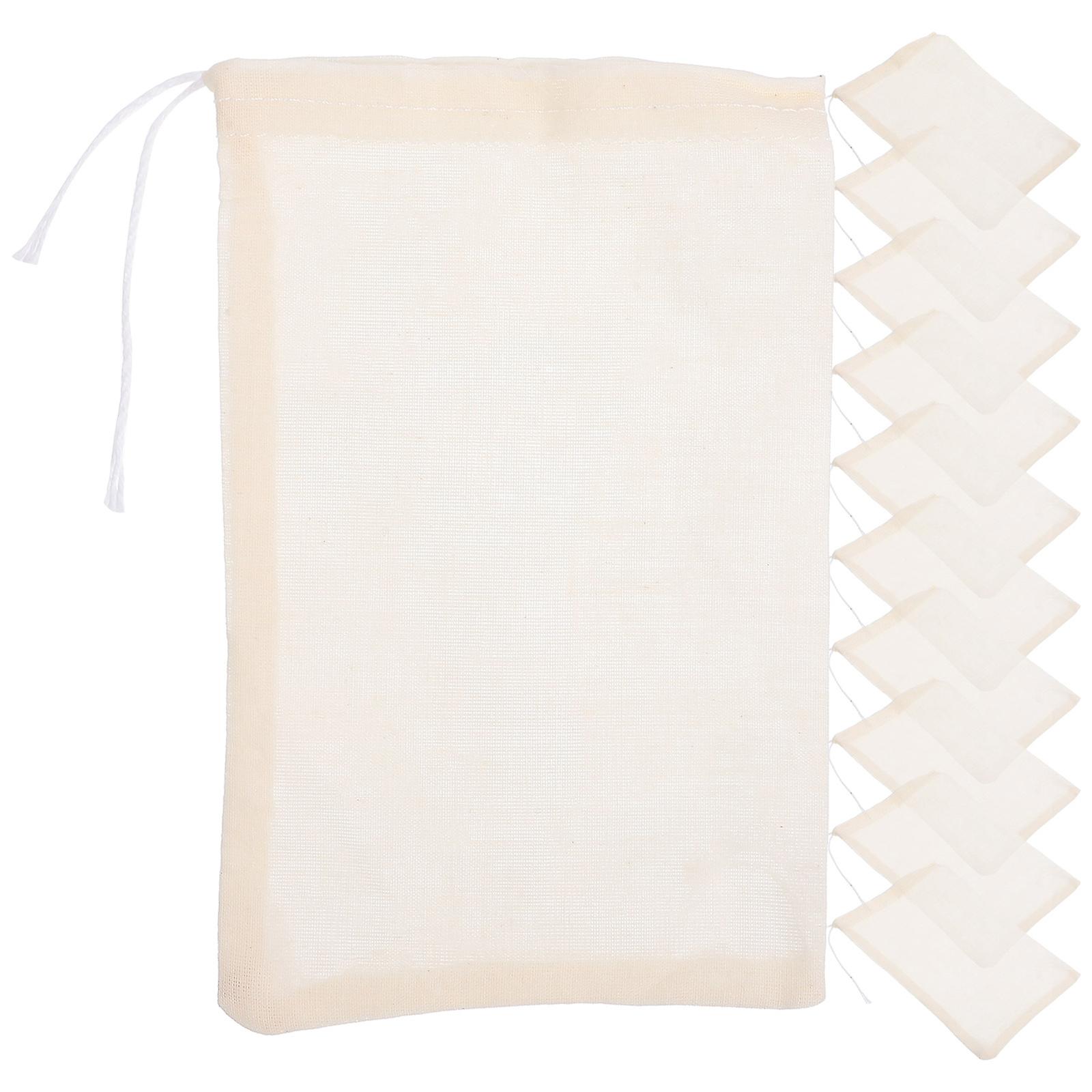 Reusable Sachet Drawstring Packing Bags Thickened Cotton Heat-Resistant Cooking Tool 50Pcs