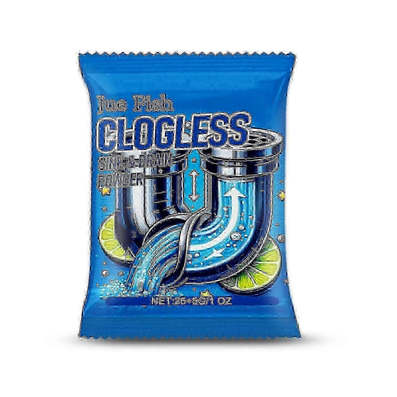 Drain Remover Pipe Cleaner Decontaminate Deodorant Quick Dissolves Clogged Drain Remover