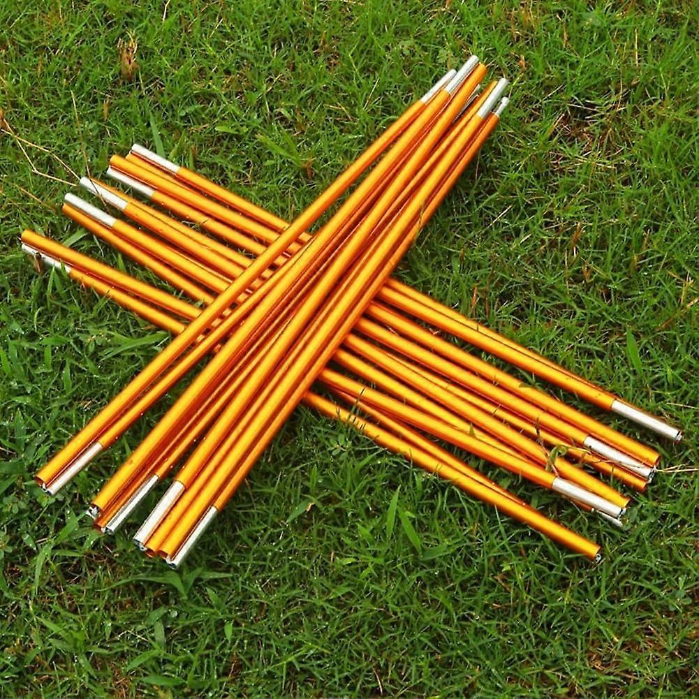 Aluminum alloy tent poles for camping and vestibule, length from 3.5 m to 4.1 m, simple connection system (4.1 m).