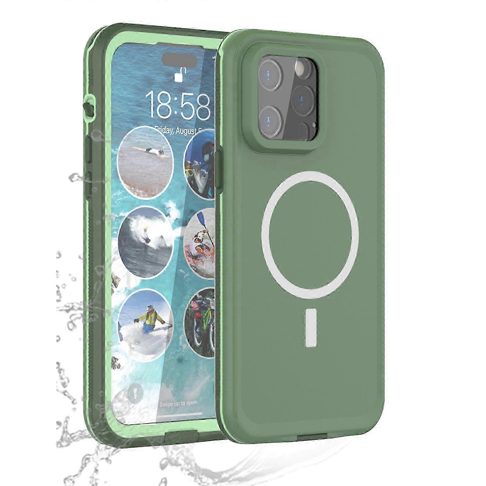 for iPhone 15 Pro Max/ 15 Ultra Waterproof Case, Shockproof Dustproof Phone Case for iPhone 15 Pro Max/ 15 Ultra with Screen Protector, Full Body Prot