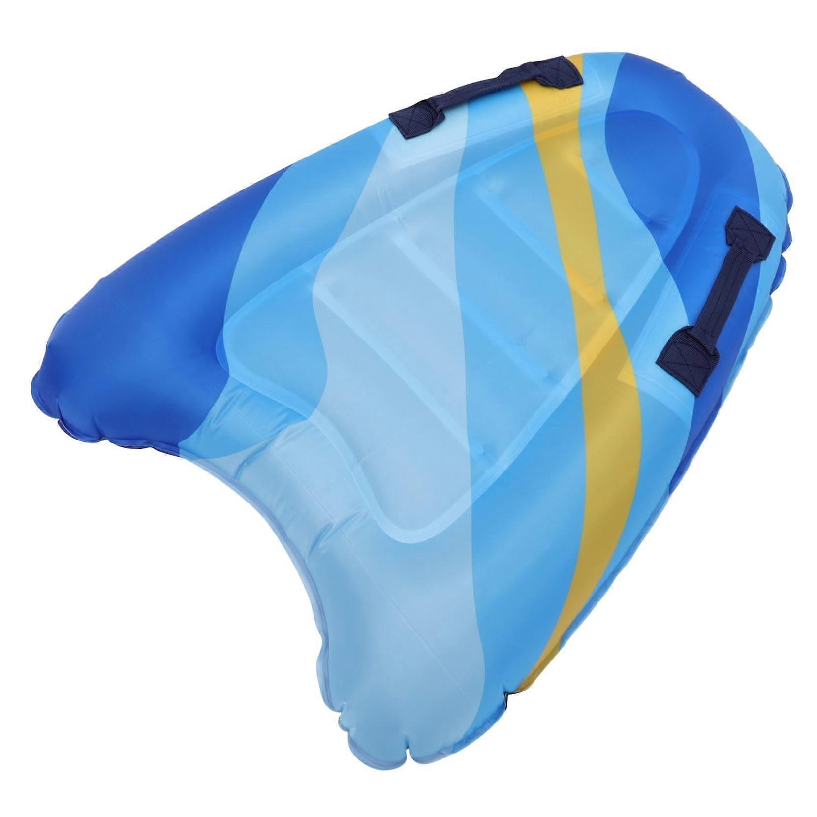 Inflatable Surfboard, Beach Toy for Adults, Water Pool Toy for Kids, PVC, Blue