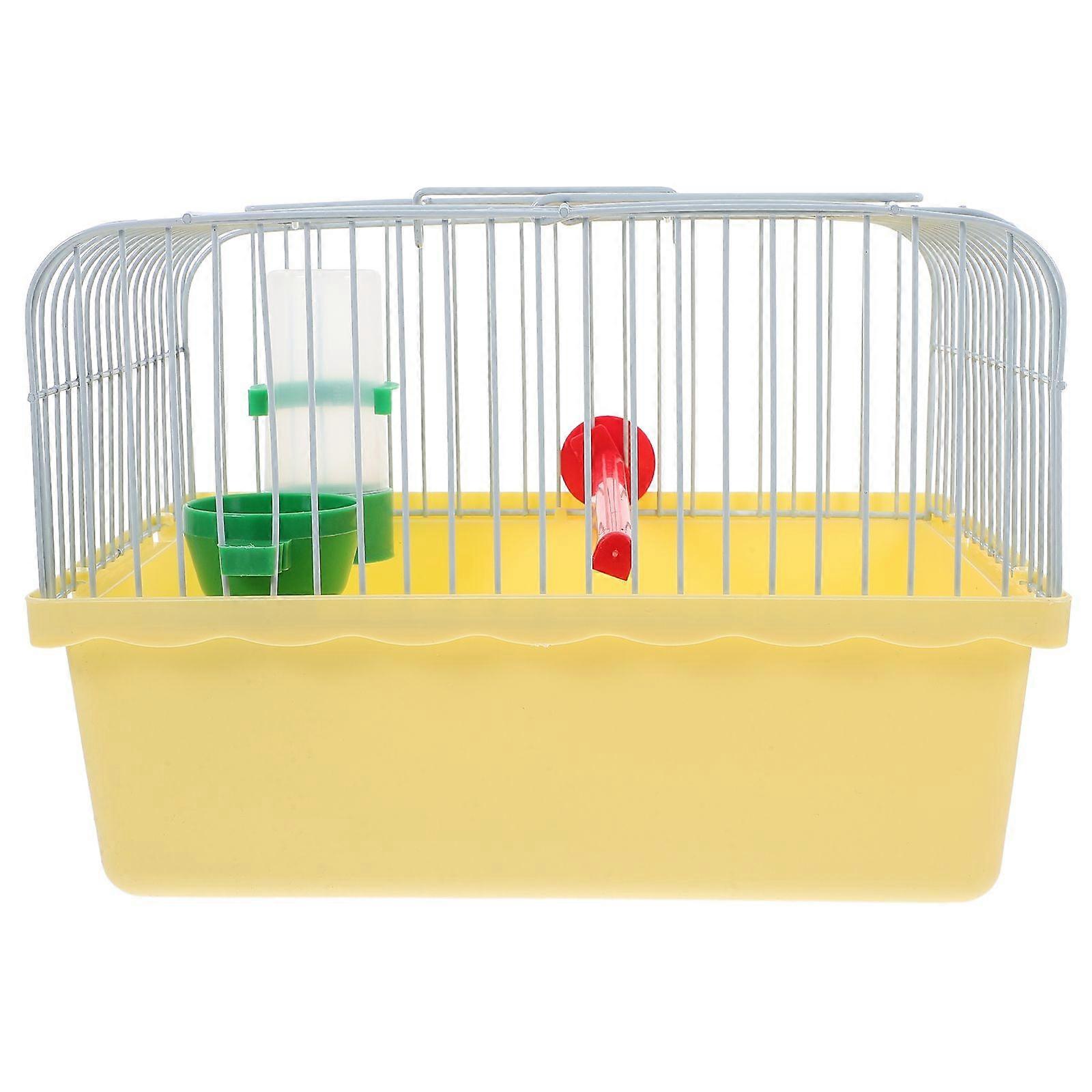 Multi-Functional Bird Travel Cage for Parrots Sturdy Portable Bird Cage Bird Carrier Cage Spacious Travel Handle Parrot Cage