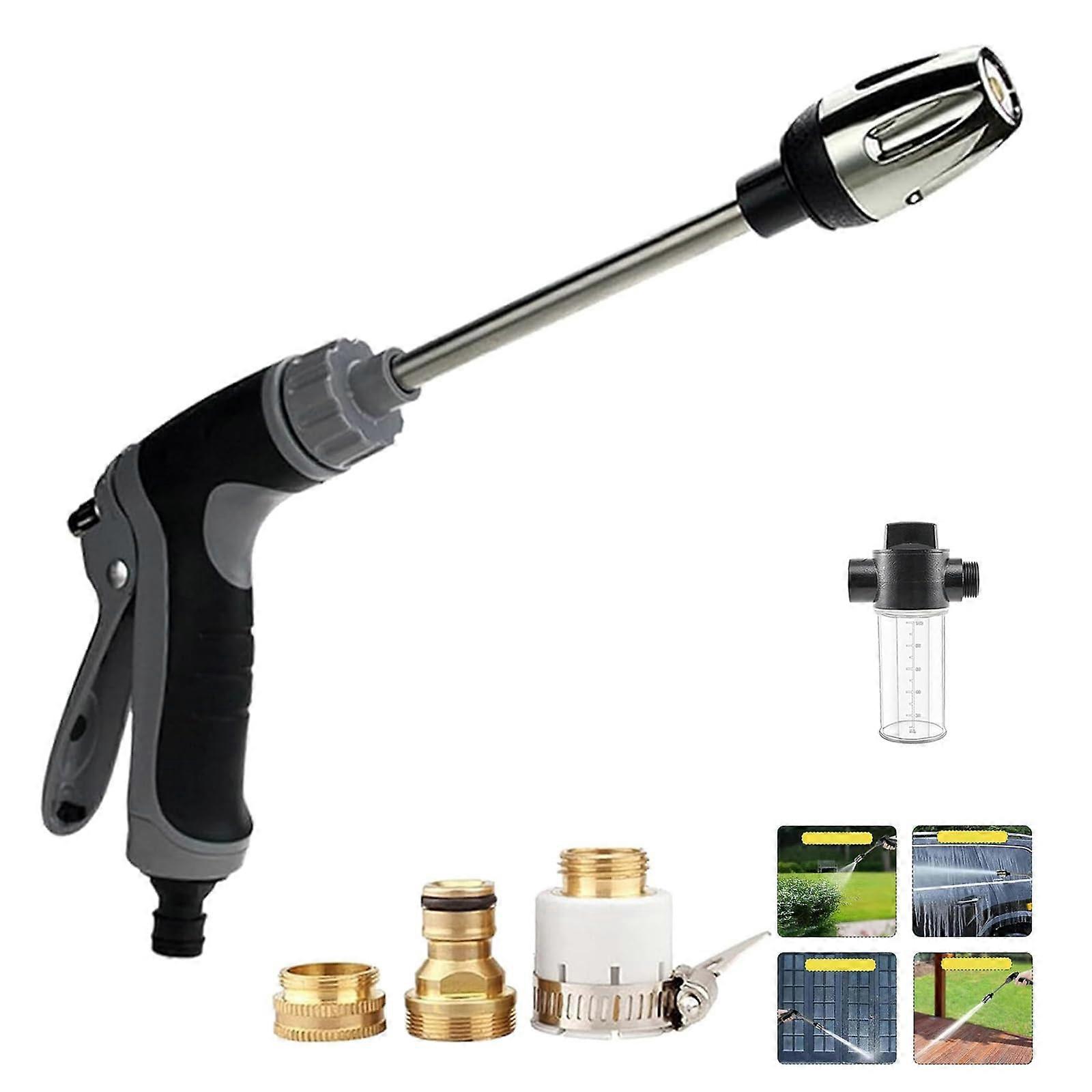 Waterblitz Pressure Washer with 360° Rotating Nozzle for Three Spray Modes (Set B)