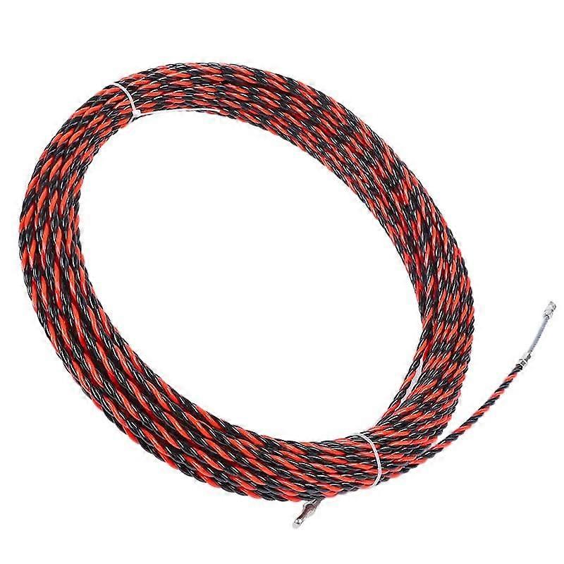 Cable Puller 550m Diameter 6mm Nylon Electrical Cable Puller Tape Wire Cable Puller Fiberglass Electric Cable Wire Puller Power Tool (30M)