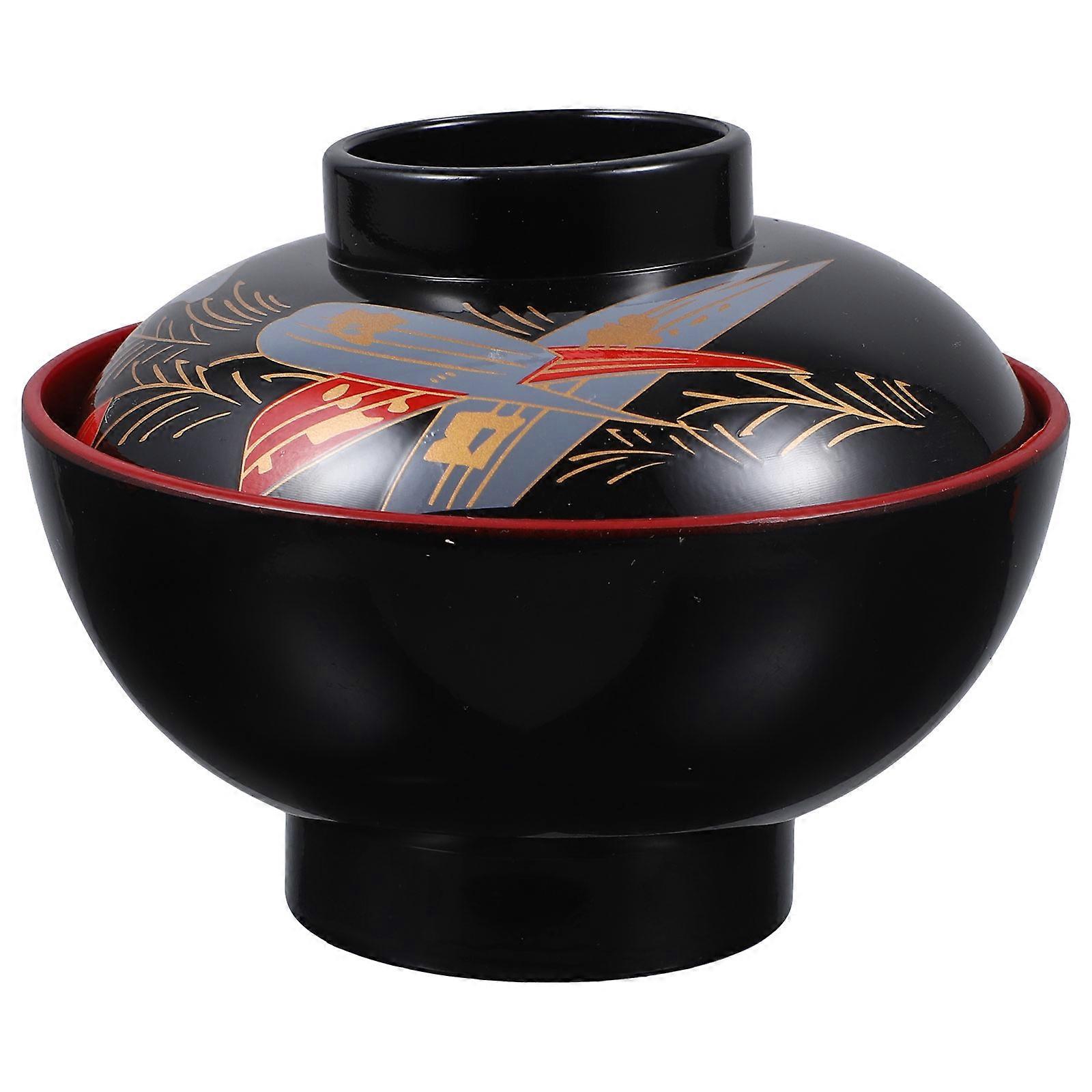 Japanese Food Container with Lid Made of for Home Use Multi Color 7.9 Inches