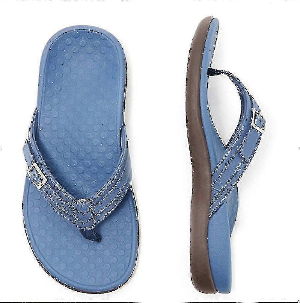 Vionic Thong Sandals Women Casual Non-slip Flip-flop Beach Sandal With Buckle