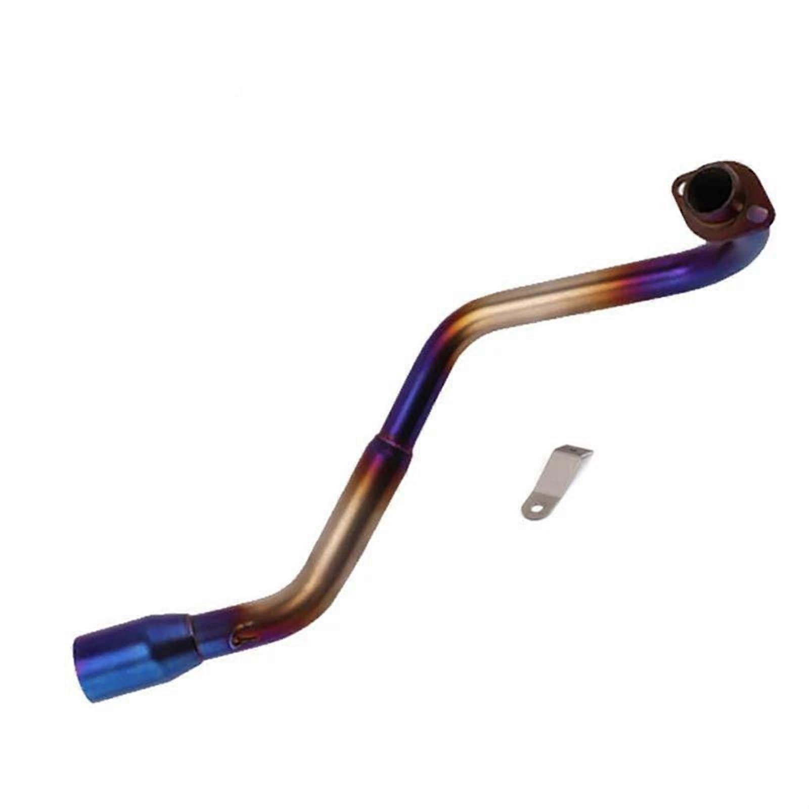 Exhaust Silencer for GROM MSX125 2013 Motorcycle Full System Replacement (Blue)