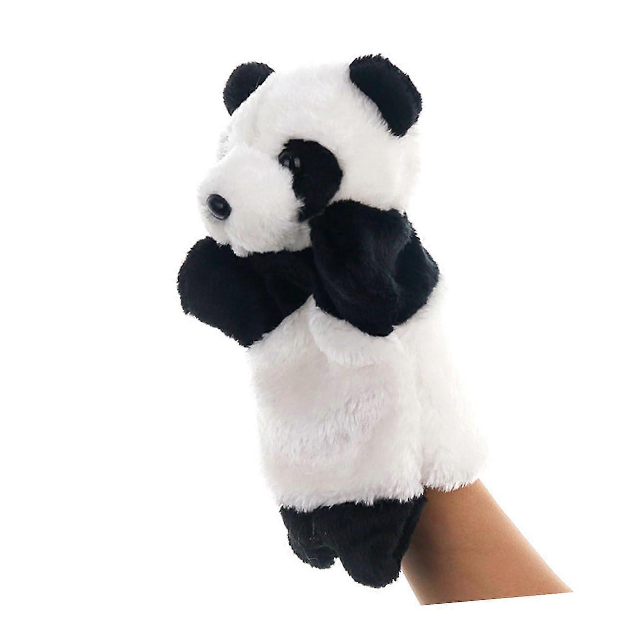 Panda Hand Puppet Plush Toy for Storytelling and Role Play Interactive for Kids Boys Girls Party Creative Games