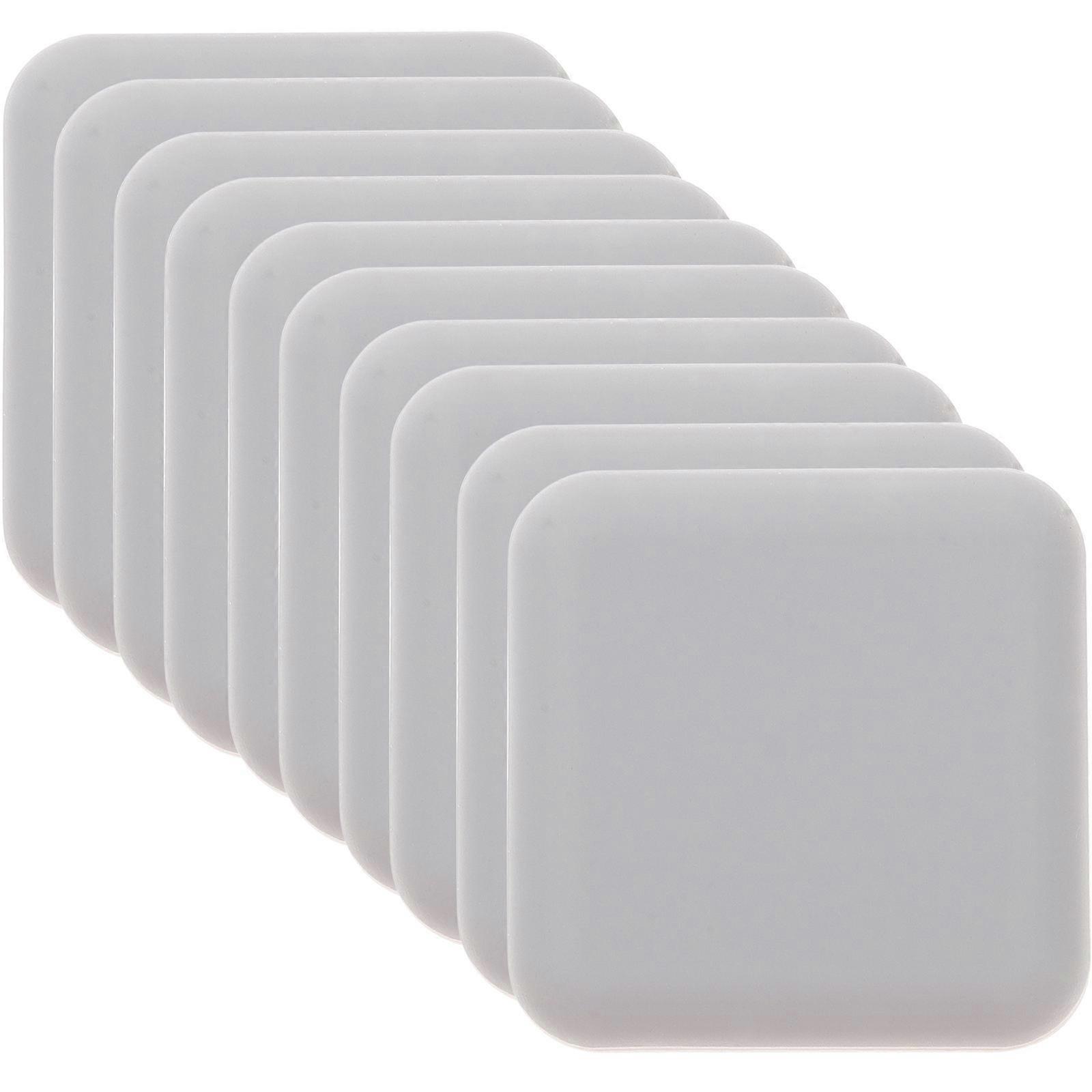 10pcs Door Bumper Adhesive Stop Wall Protector Silicone Door Stopper Set
