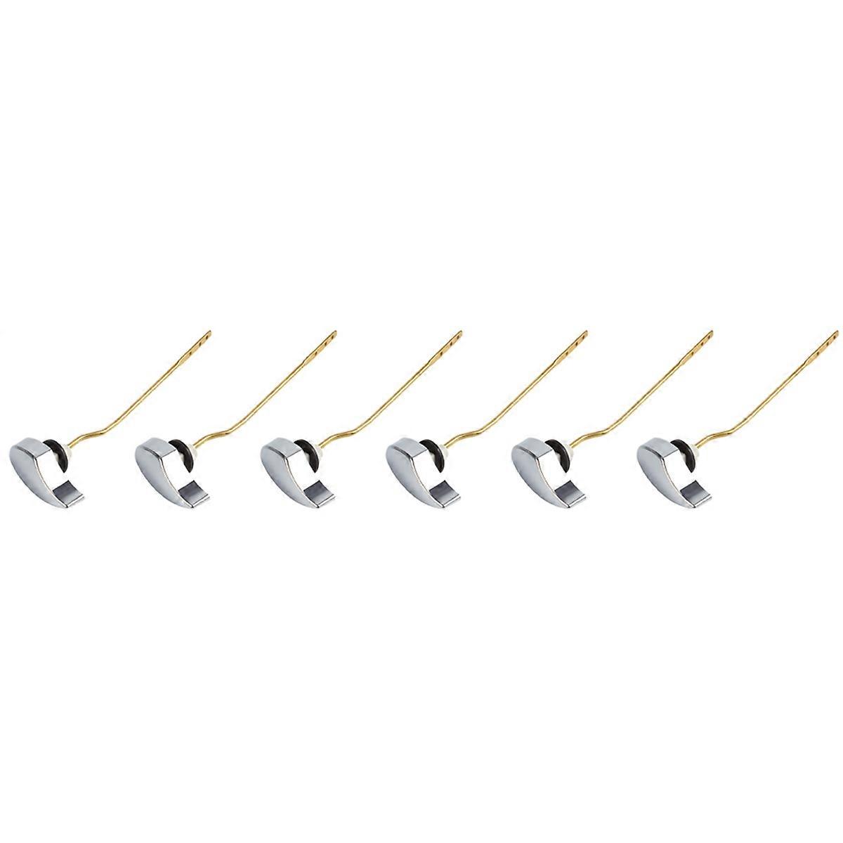 6X Toilet Tank Flush Lever for THU068CP Trip Lever for St743S, St454E, Side Mount Toilet Tank Lever