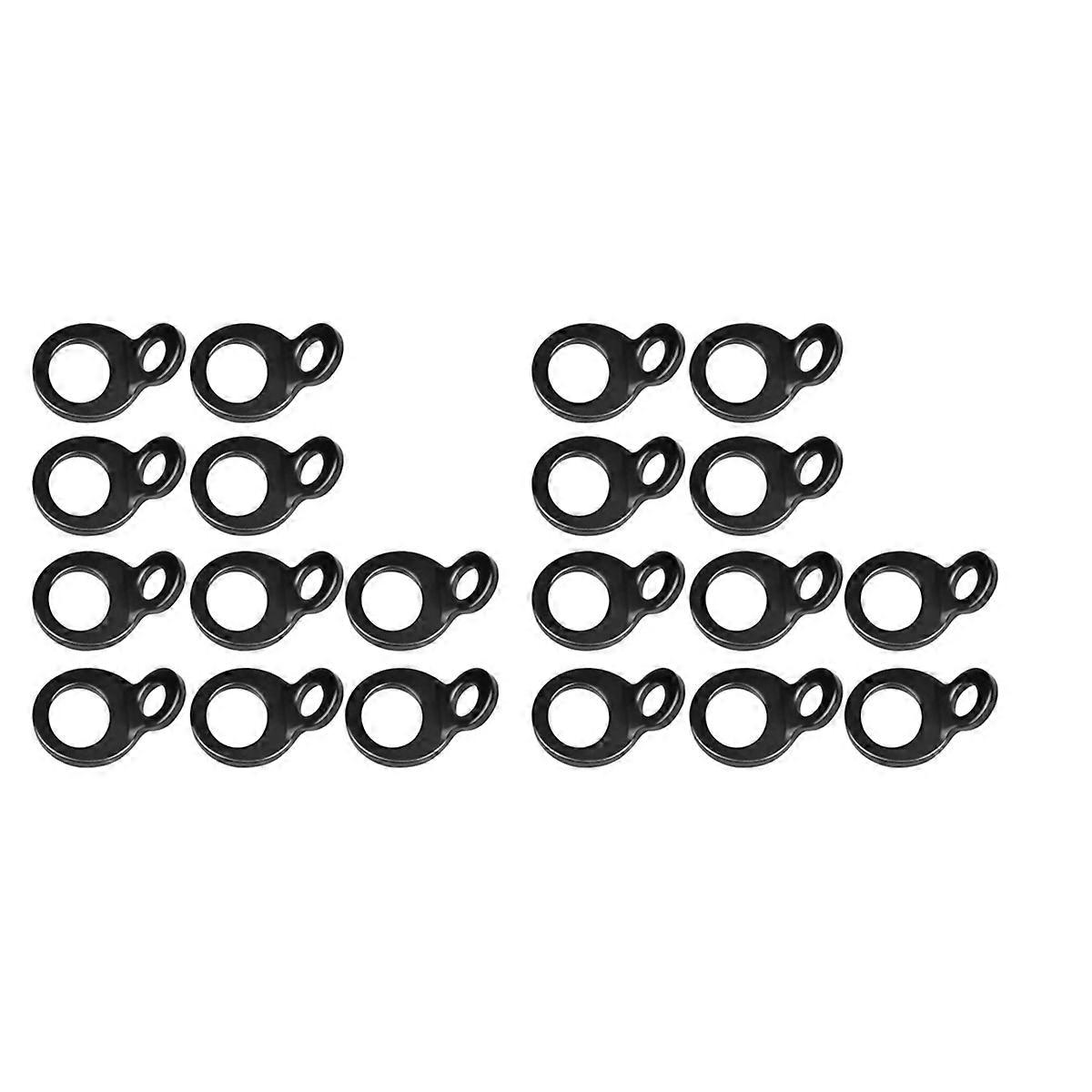 20X Tie Down Strap Rings Multi-Purpose Tie Down Anchor Strapping Hooks for Mounting in the Garage, W