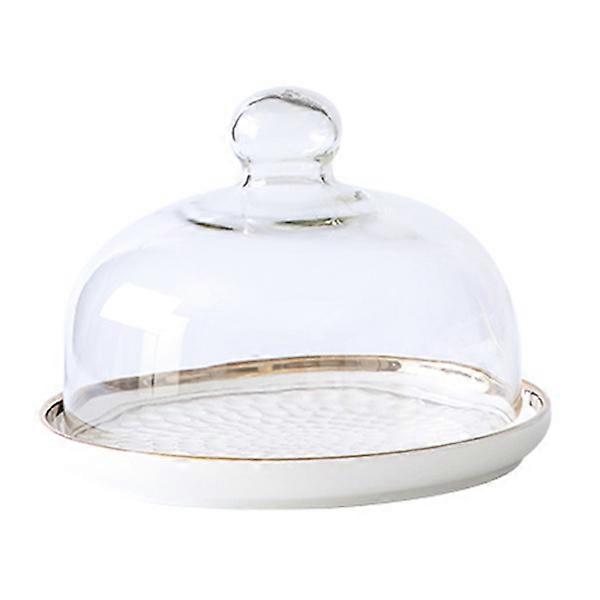Nordic Baking Transparente Hülle Cupcakes Dessertteller Brotauslage