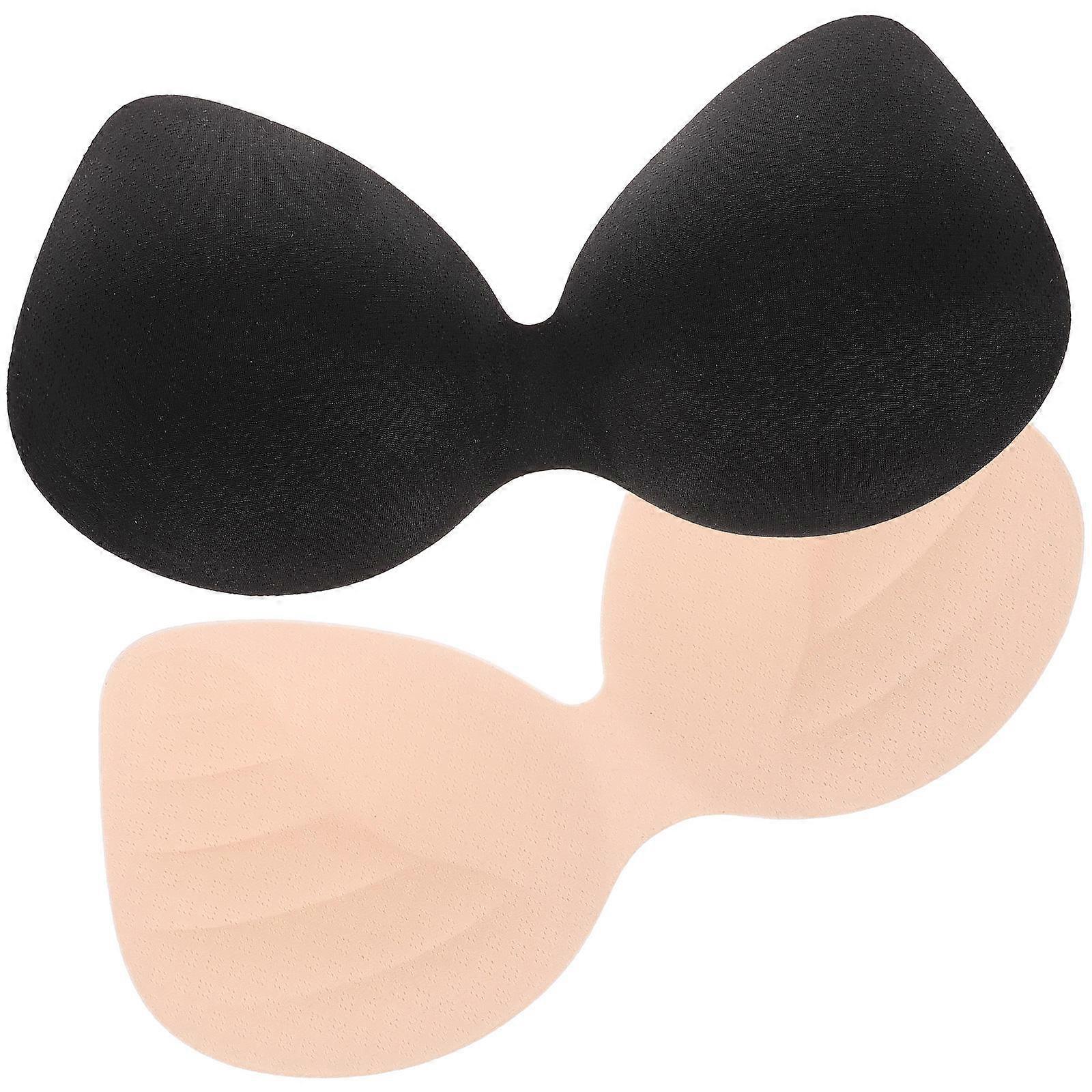 2pcs Bra Pads Inserts Womens Sports Bras Breast Pads Bra Replacements Pads Bra Padding Bra Cup Pads Push Up Inserts Supple Women'S Get Together