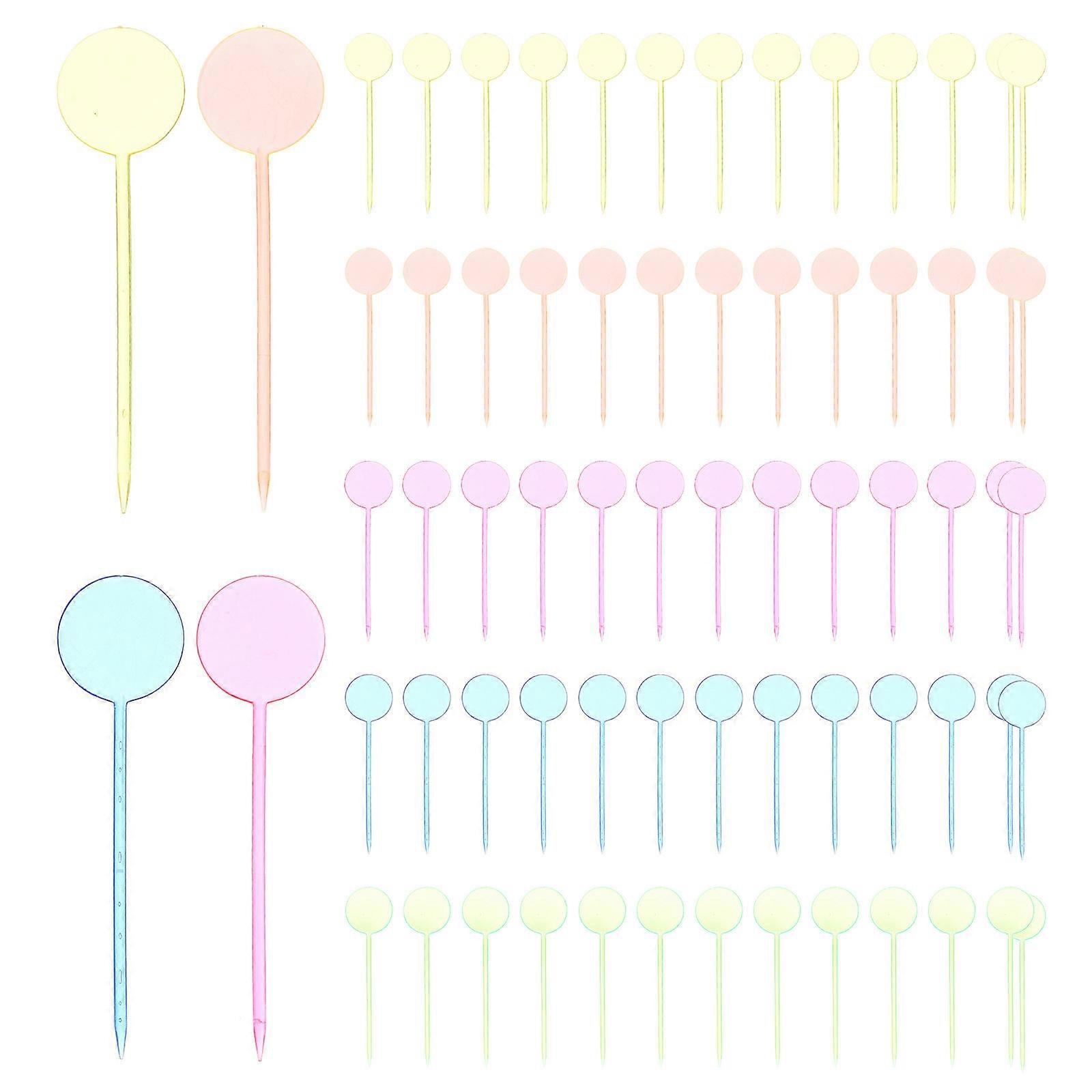 100 Pcs Assorted Portable Forks for Home Parties and Events
