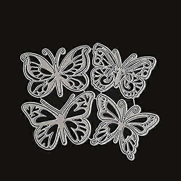 motif papillon gaufrage découpe matrices album de scrapbooking