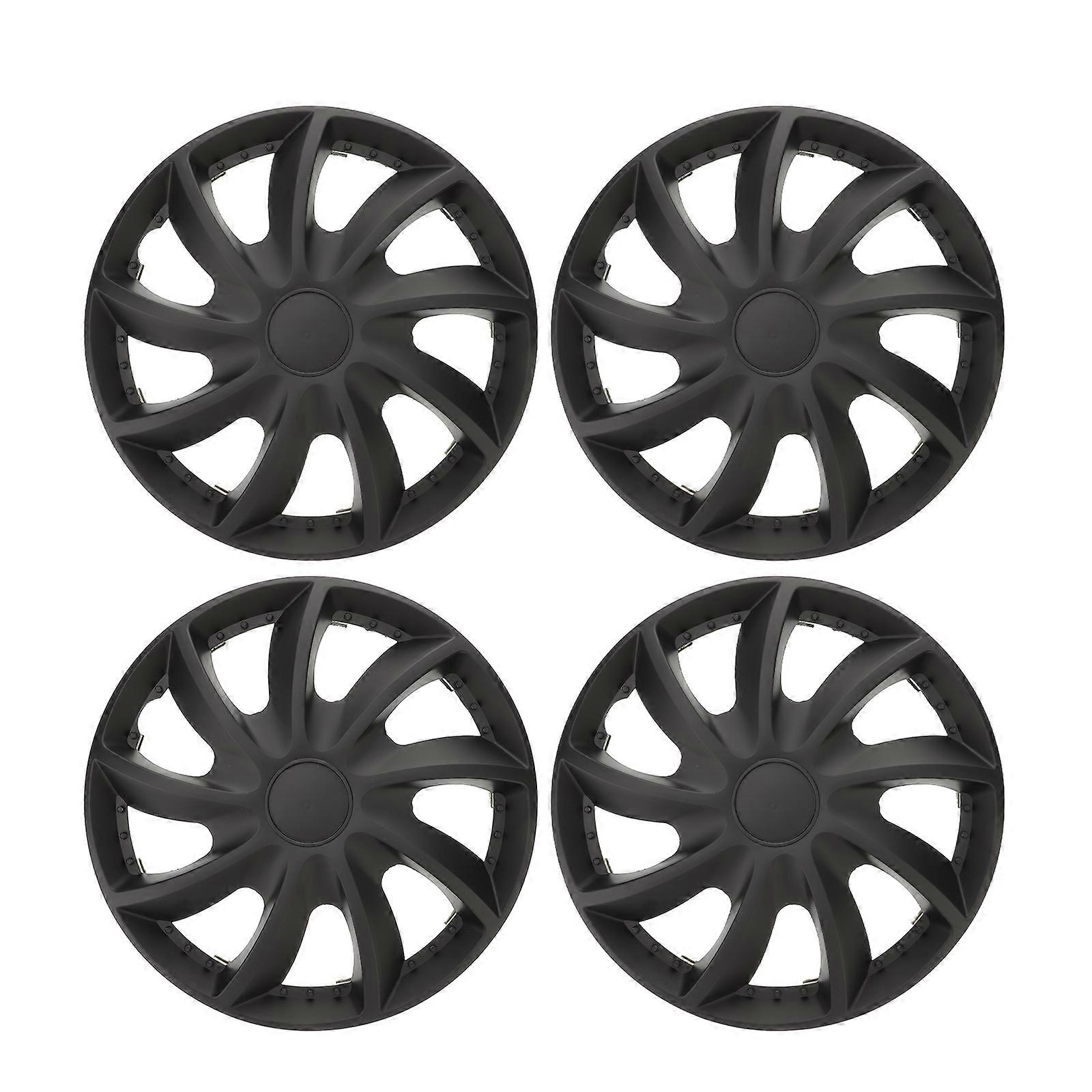 Car Accessories Wheel Cover 14 Inch Hubcap For Auto Refit Improve Vehicle Appearance Random Color 4Pcs
