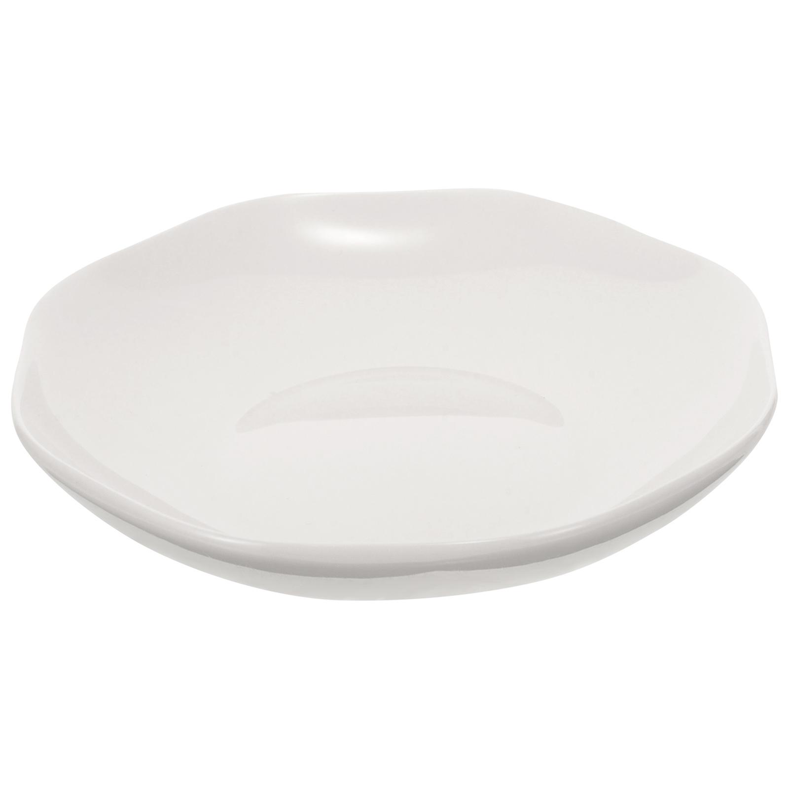 Deep Table Plate Ceramic Appetizer Serving Plate Bone China Material Lunch Special Occasions 6 Inch 1Set