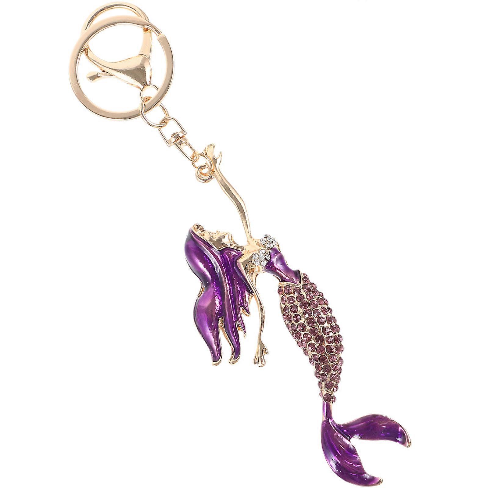 Mermaid Key Chain Bag Accessory Festive Key 1Pack