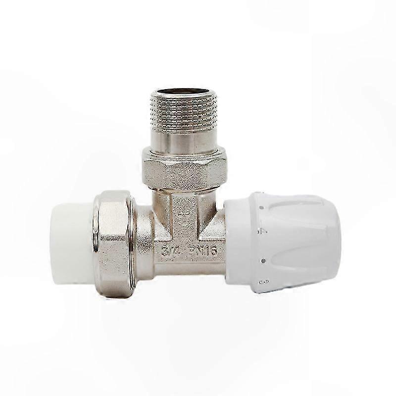 PPR Radiator Angle Valve with Temperature Control DN20 G3/4 Connection