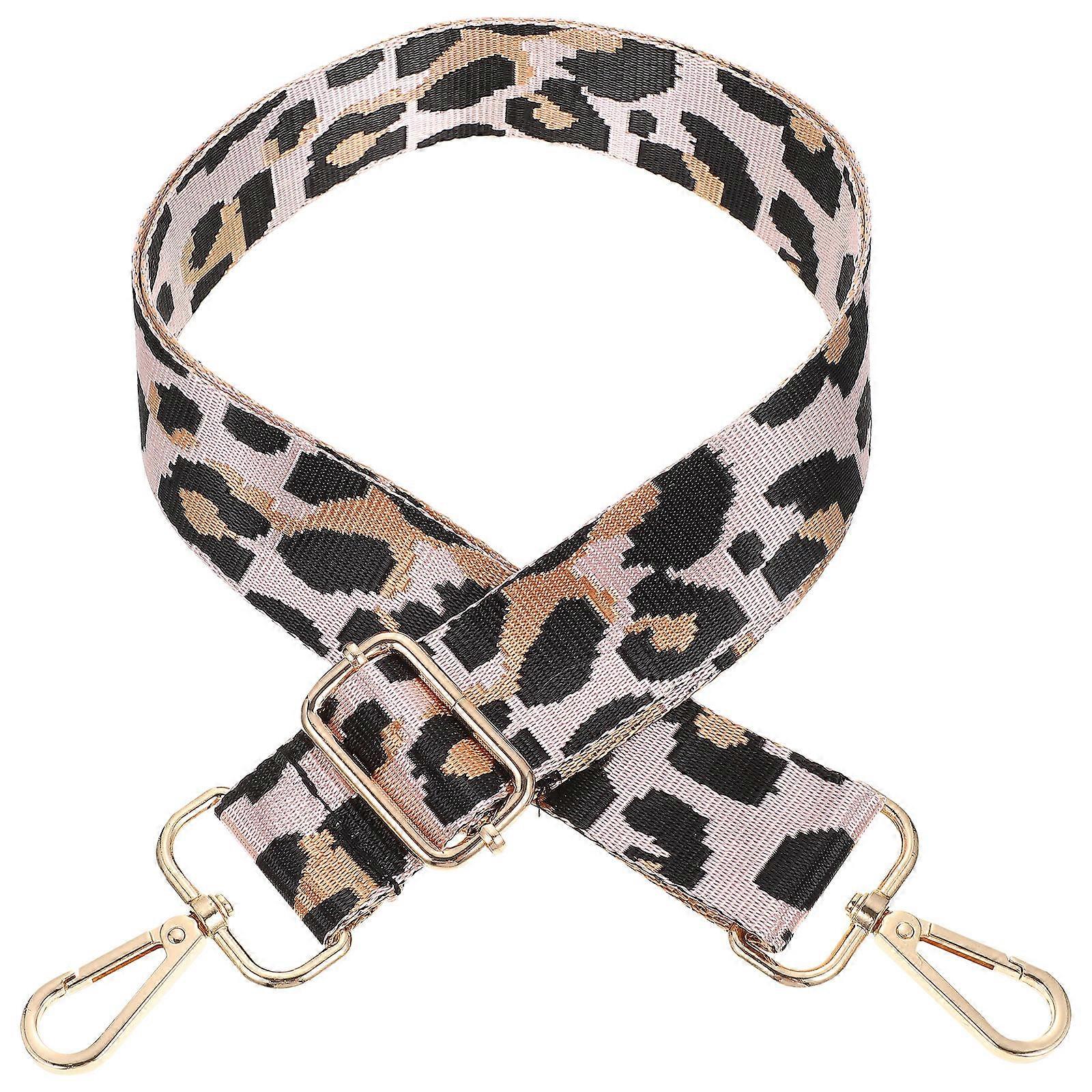 Wide Shoulder Strap for Bag Use Made of Nylon Pink Color Adjustable Size Fits Various Bags